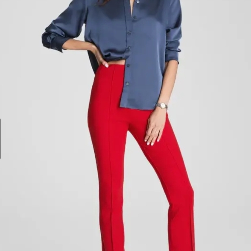 SPANX Vibrant Red Women's Trousers
